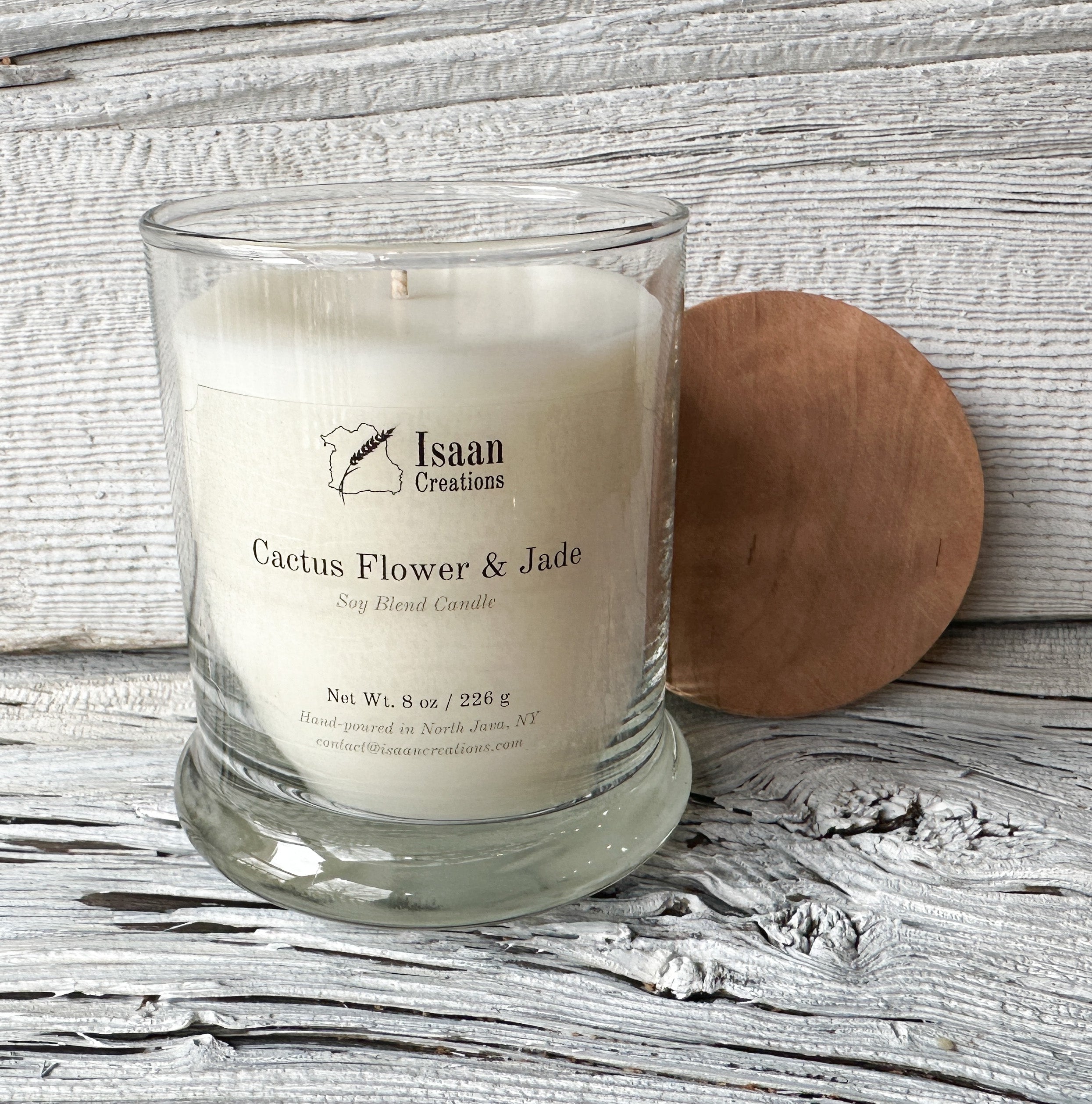 Cactus Flower & Jade Candle (8 oz)
