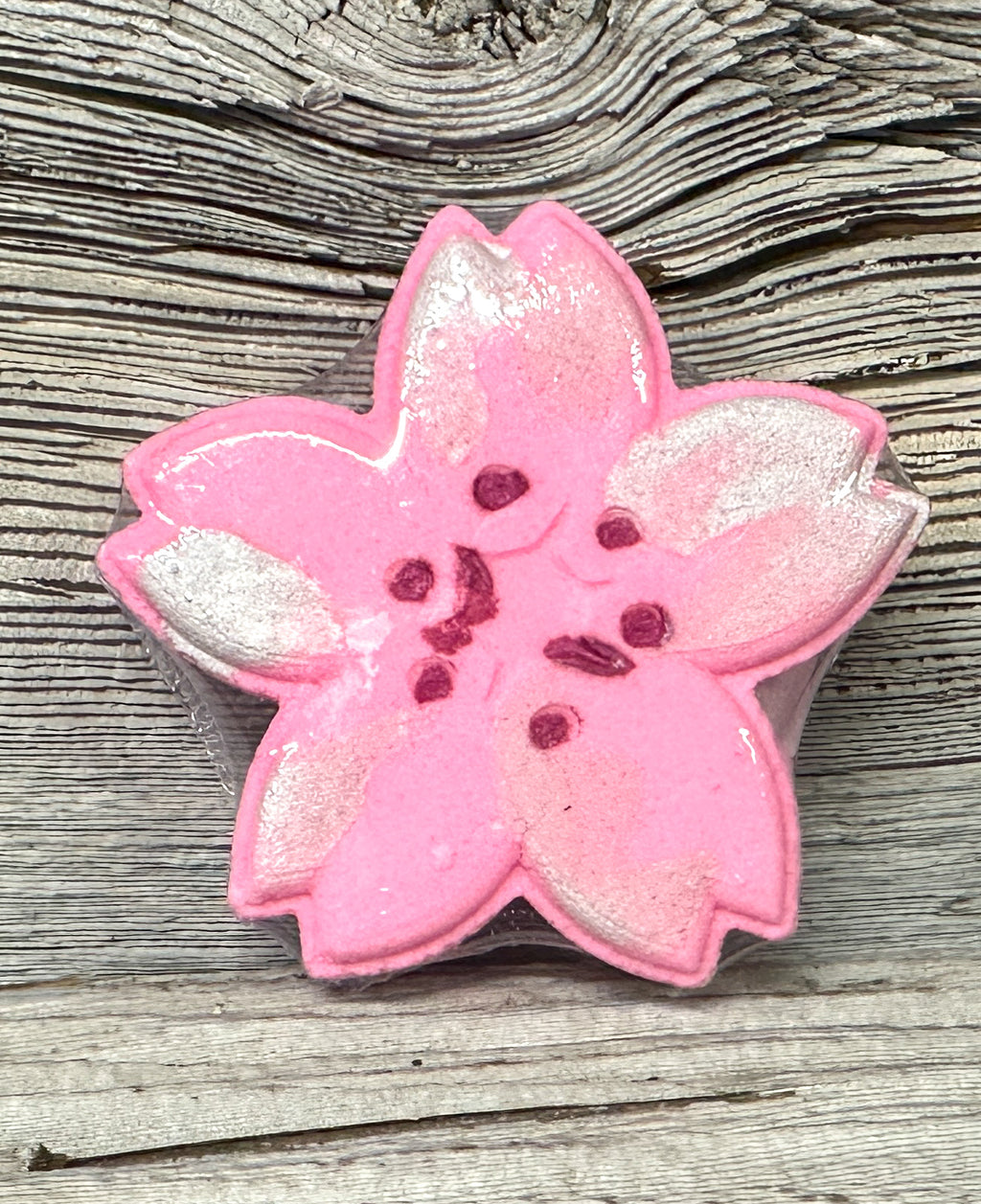 Cherry Blossom Foaming Bath Bomb