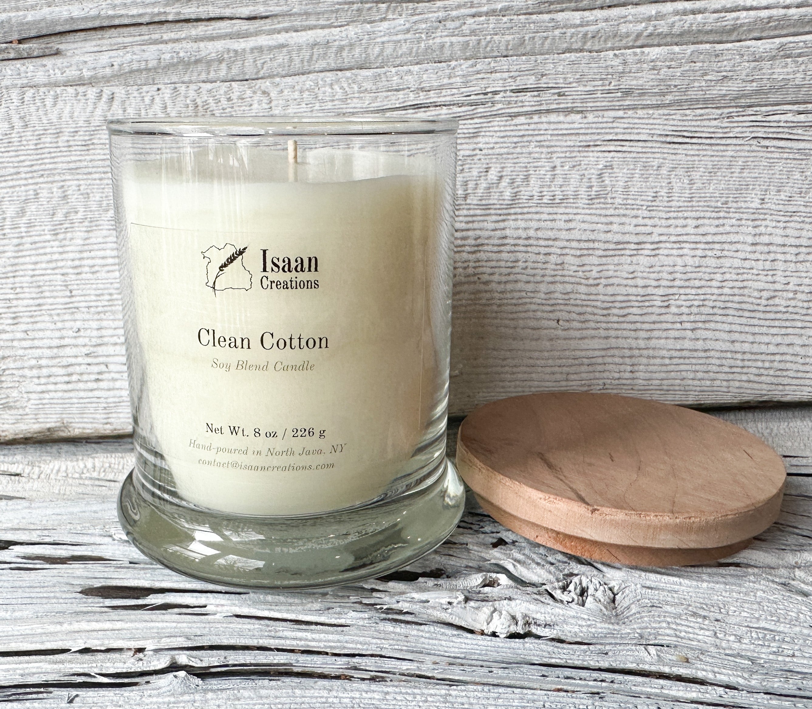 Clean Cotton Candle (8 oz)