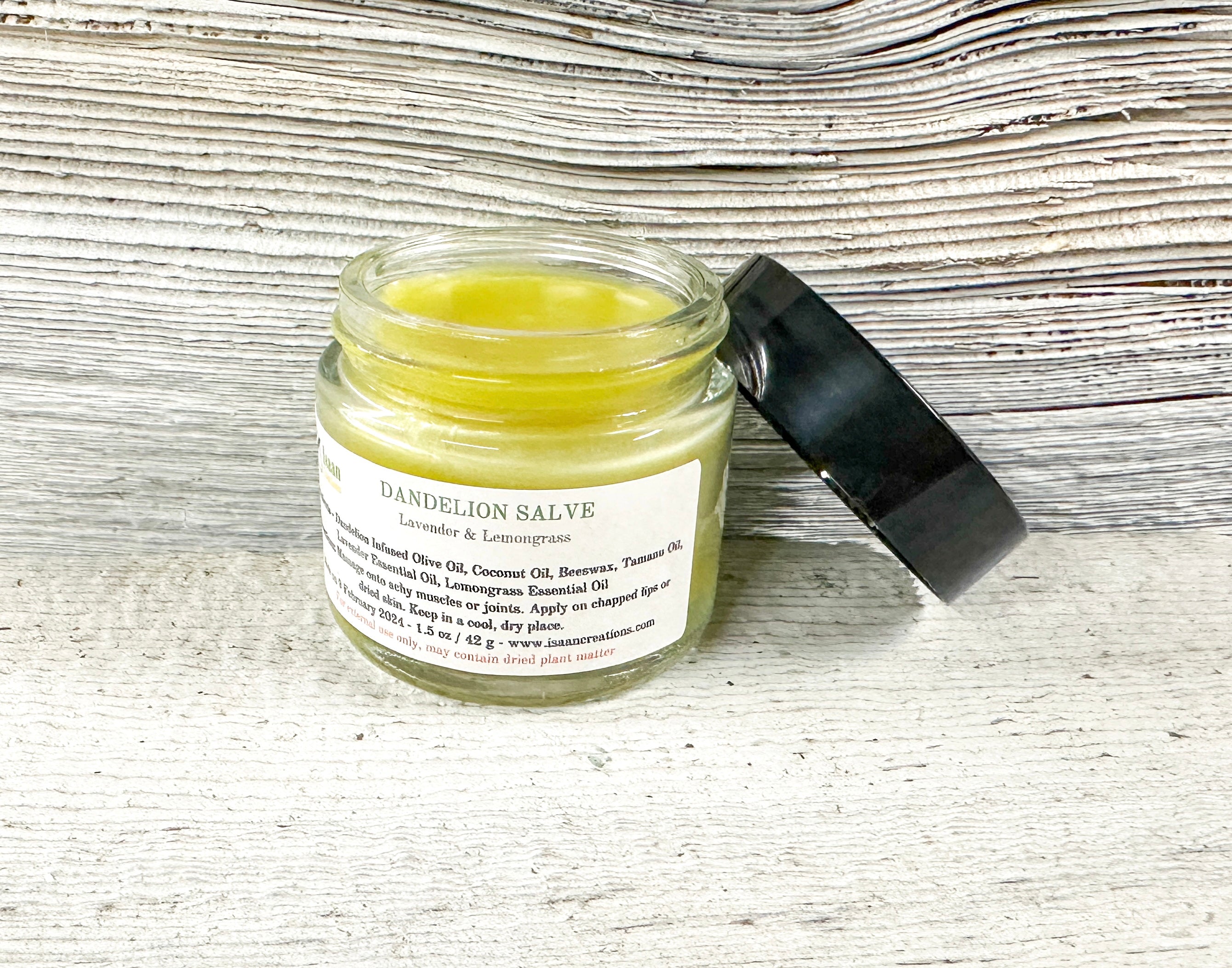 Dandelion Salve - Lavender and Lemongrass