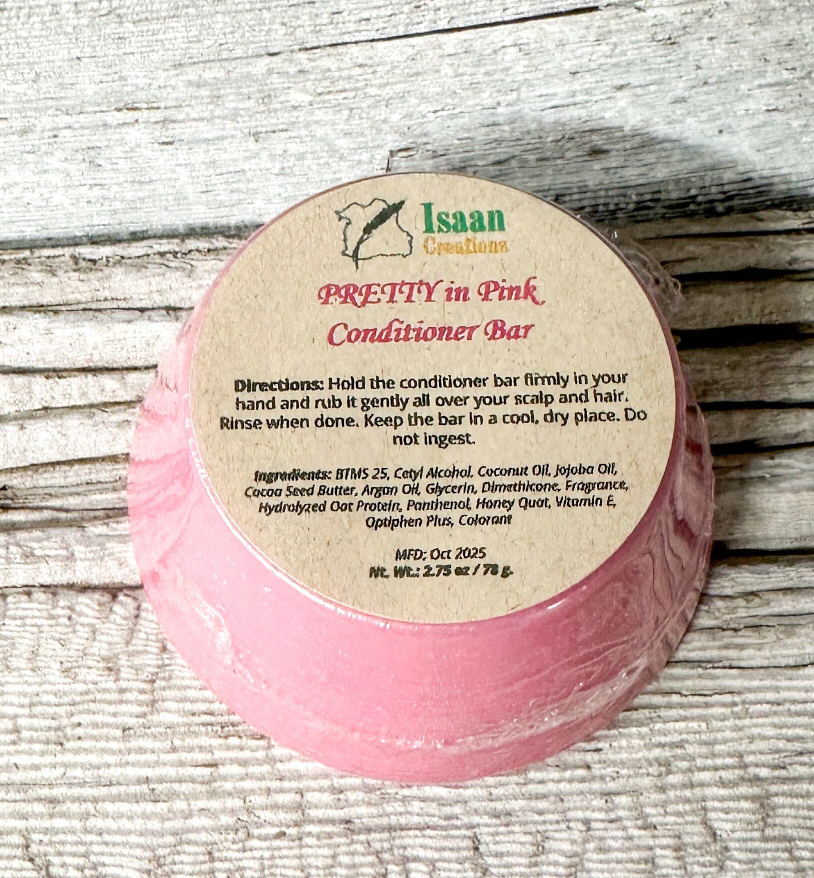 Pretty in Pink Conditioner Bar